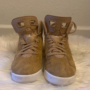Boys Air Jordan Retro 6 “ Wheat”